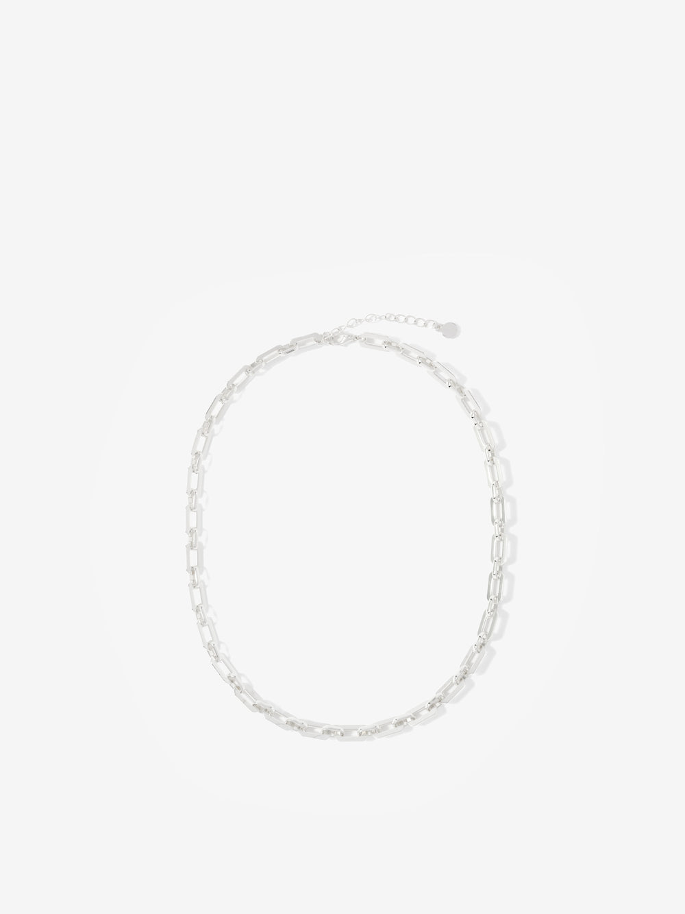 Neutral Beaded and Chain Layer Necklace