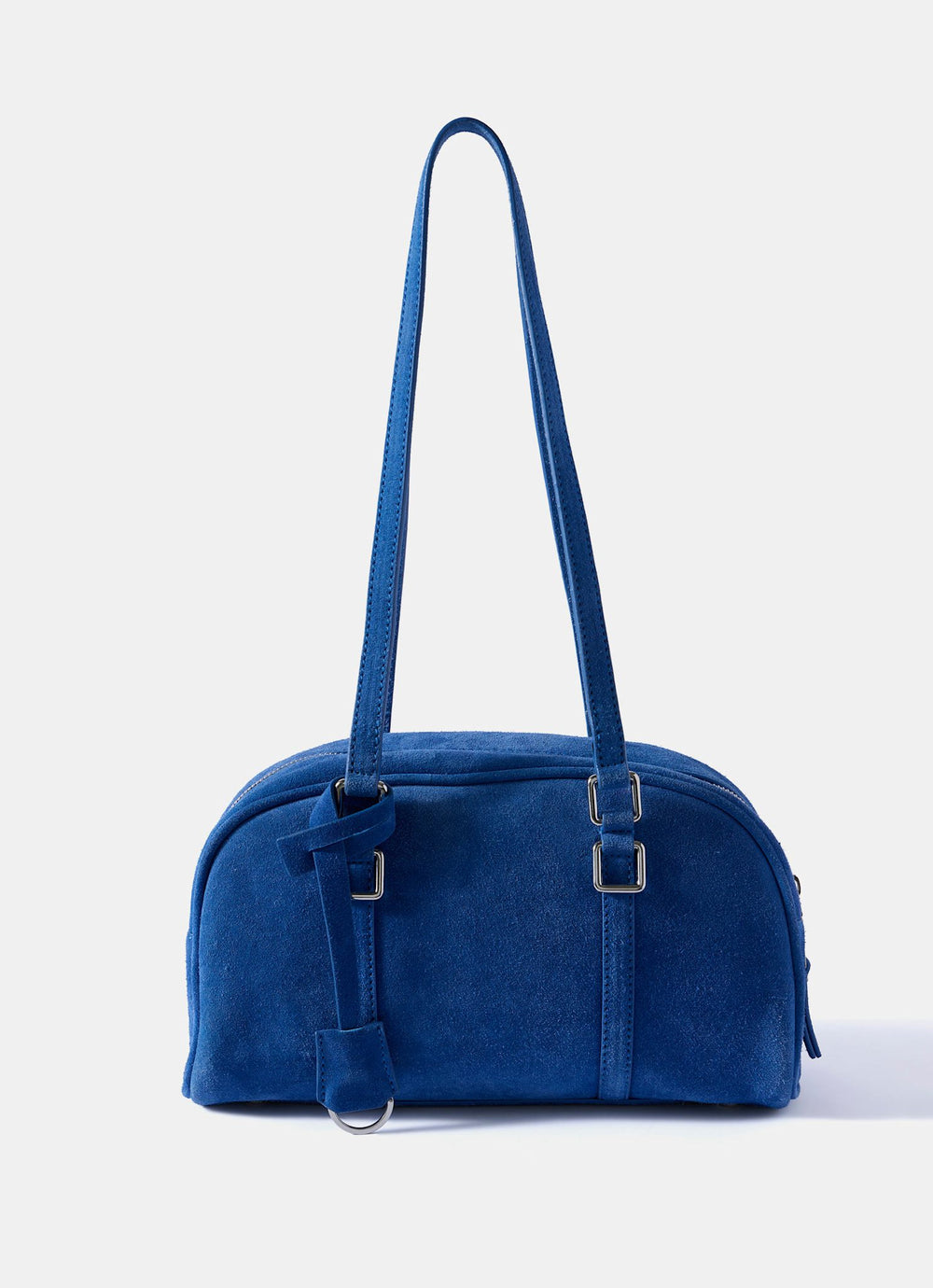 Otti Blue Suede Shoulder Bag