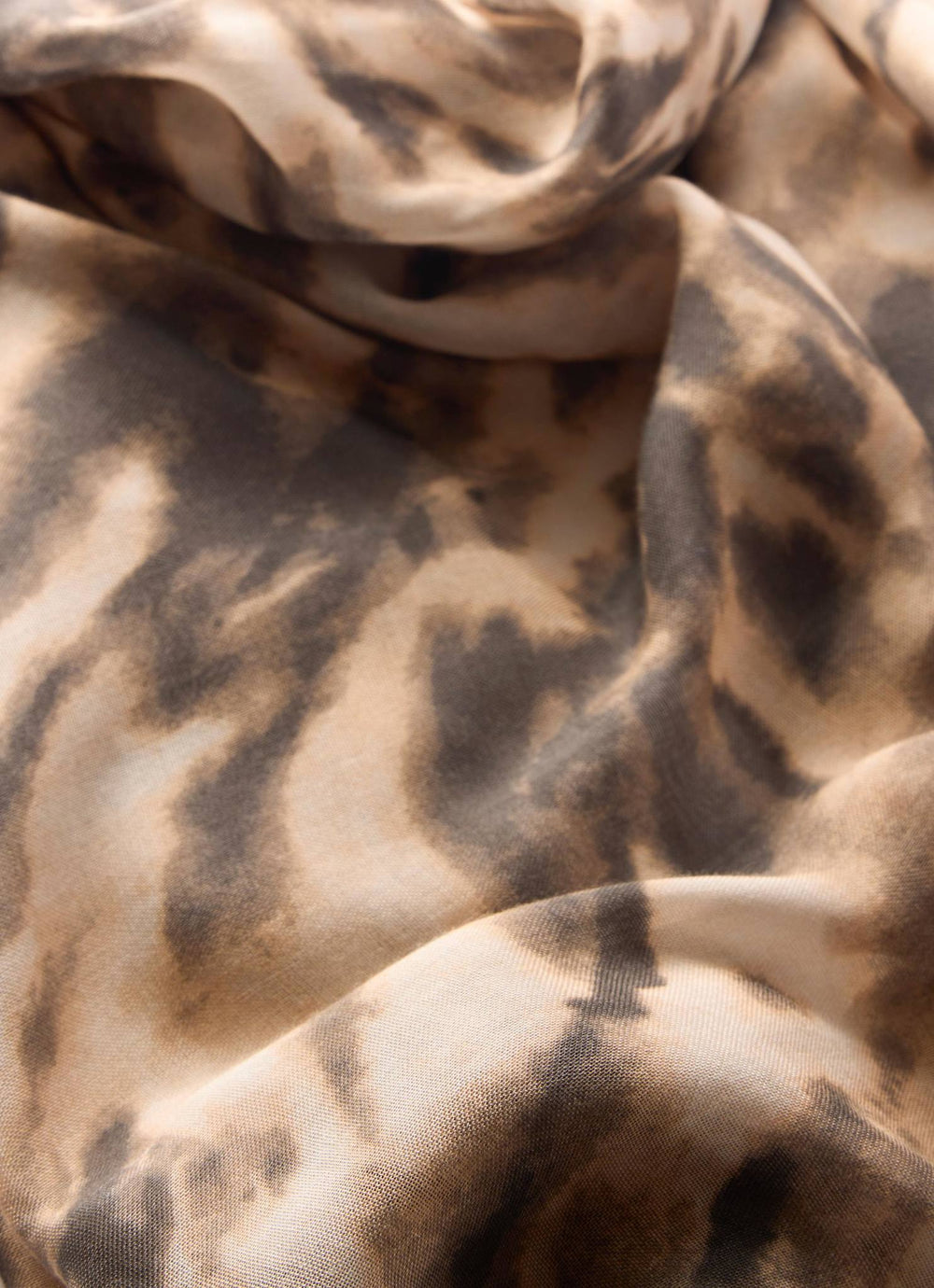 Animal Print Lightweight Scarf