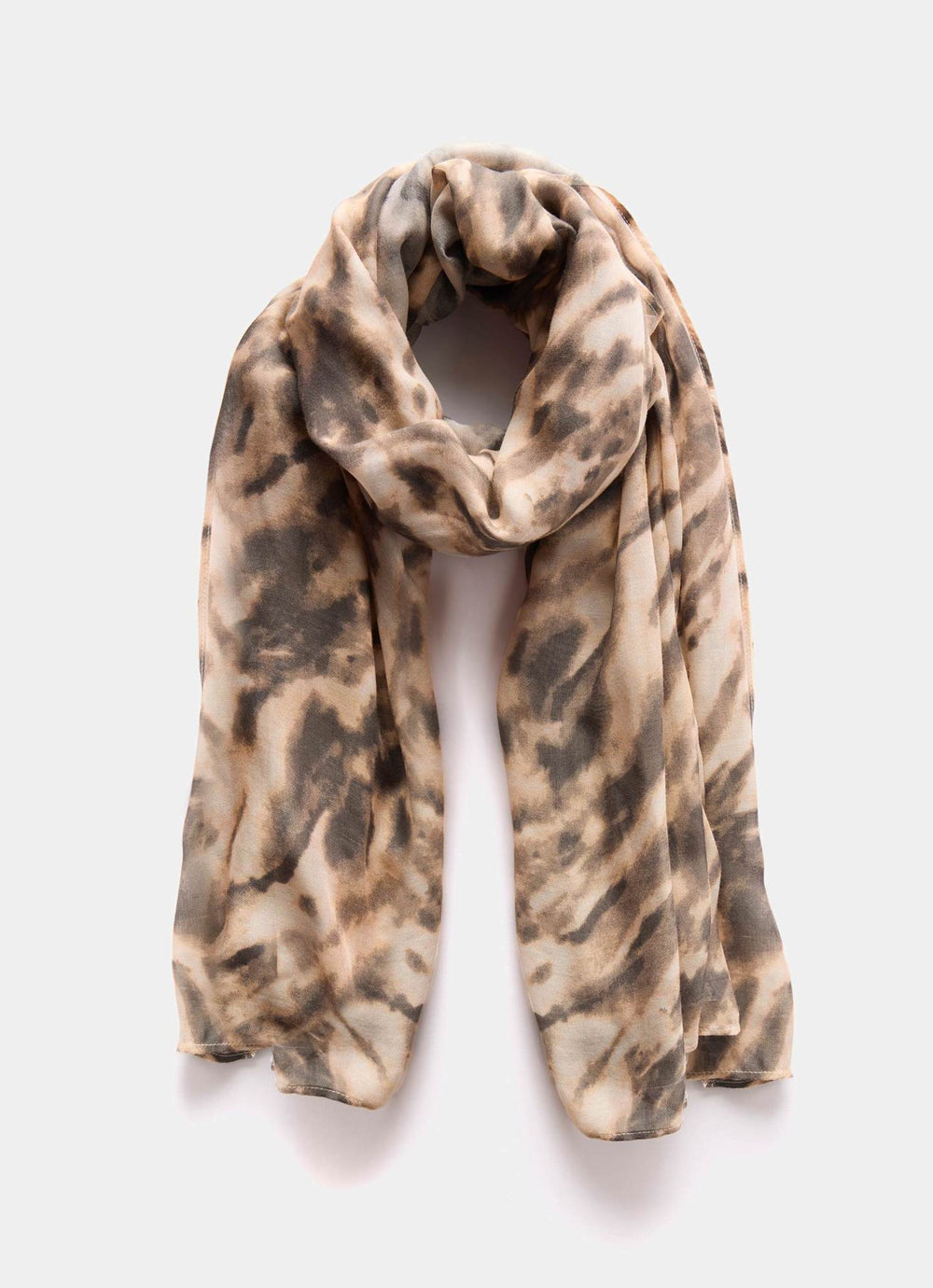 Animal Print Lightweight Scarf