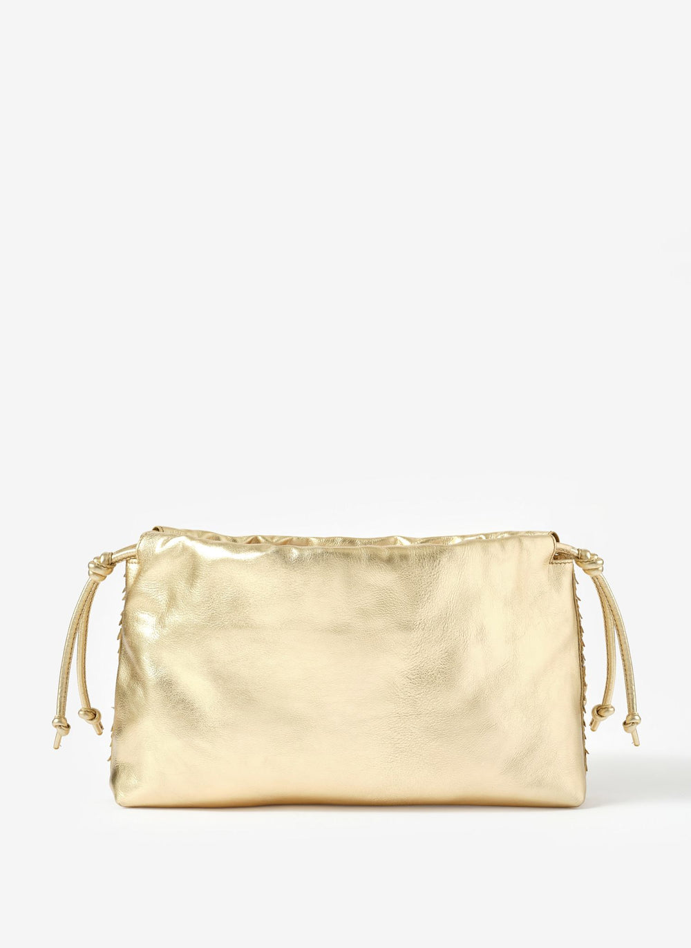 Astra Gold Textured Clutch Bag
