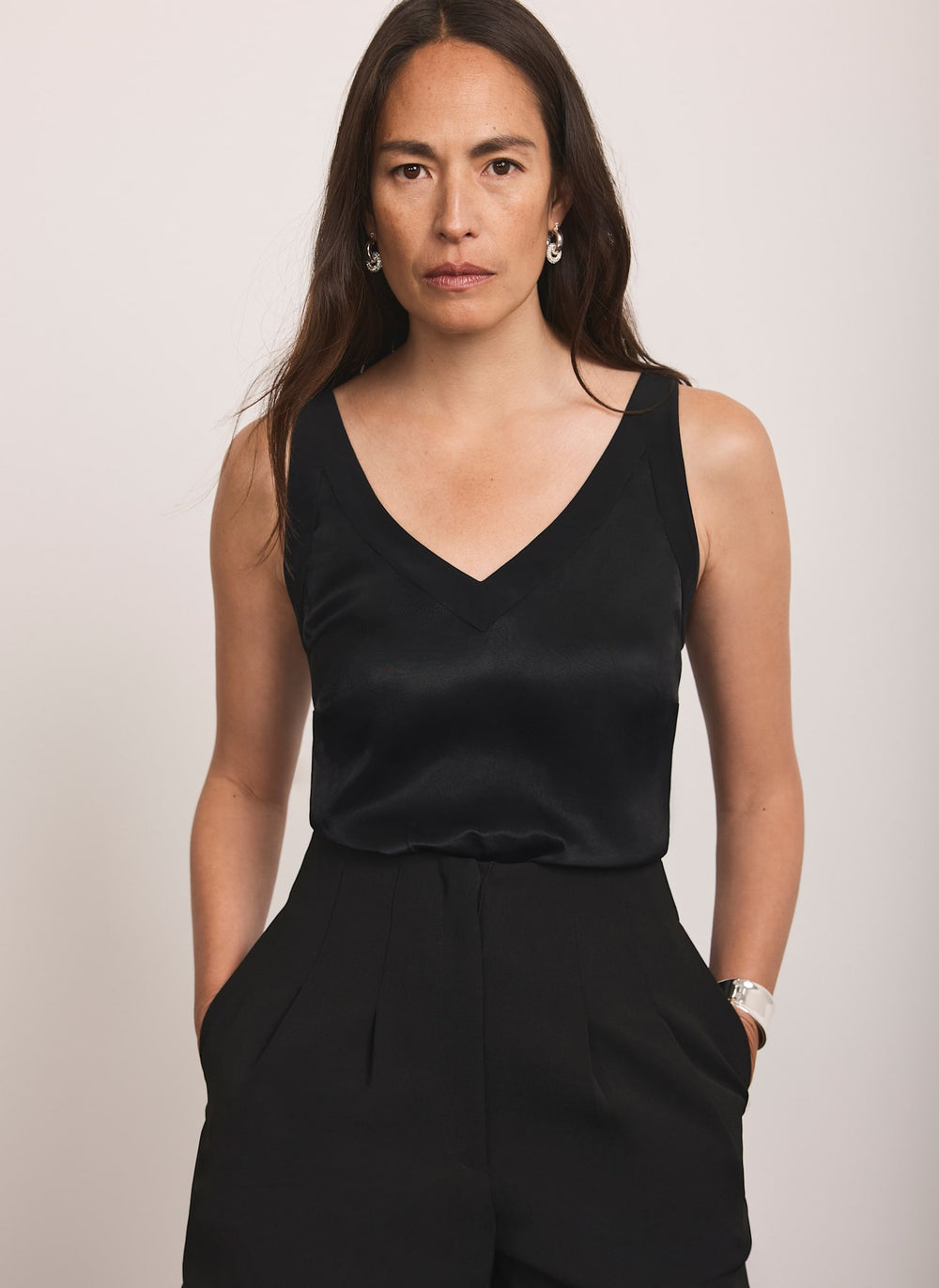 Black Camisole Top