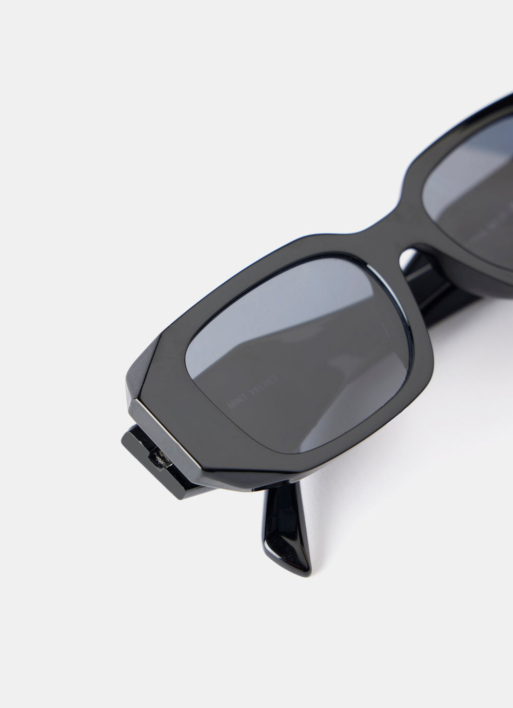 Black Rectangle Sunglasses
