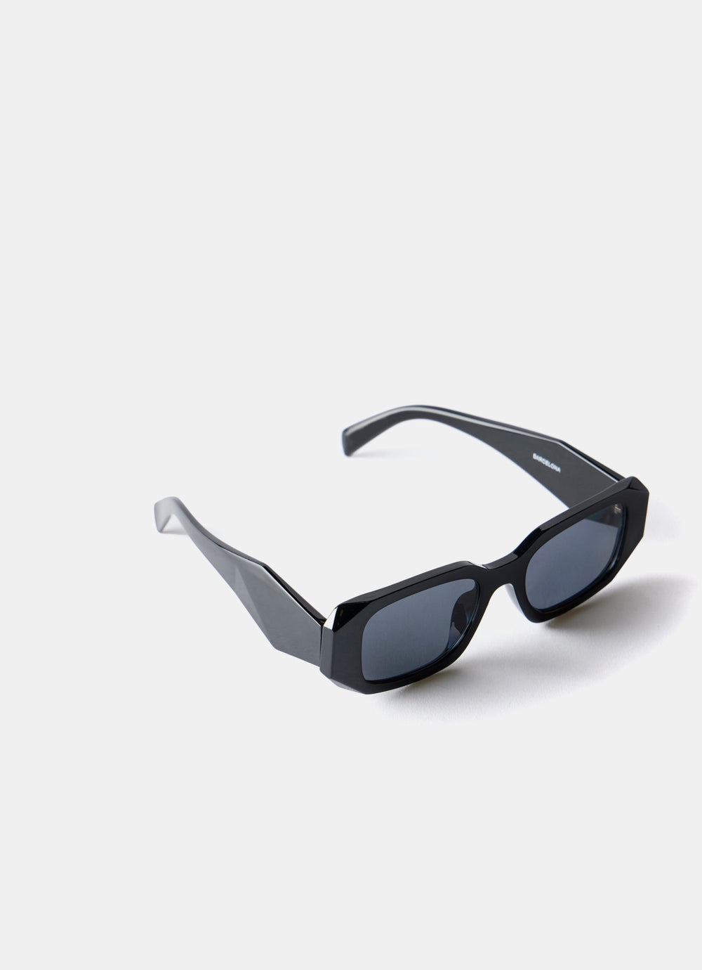 Black Rectangle Sunglasses