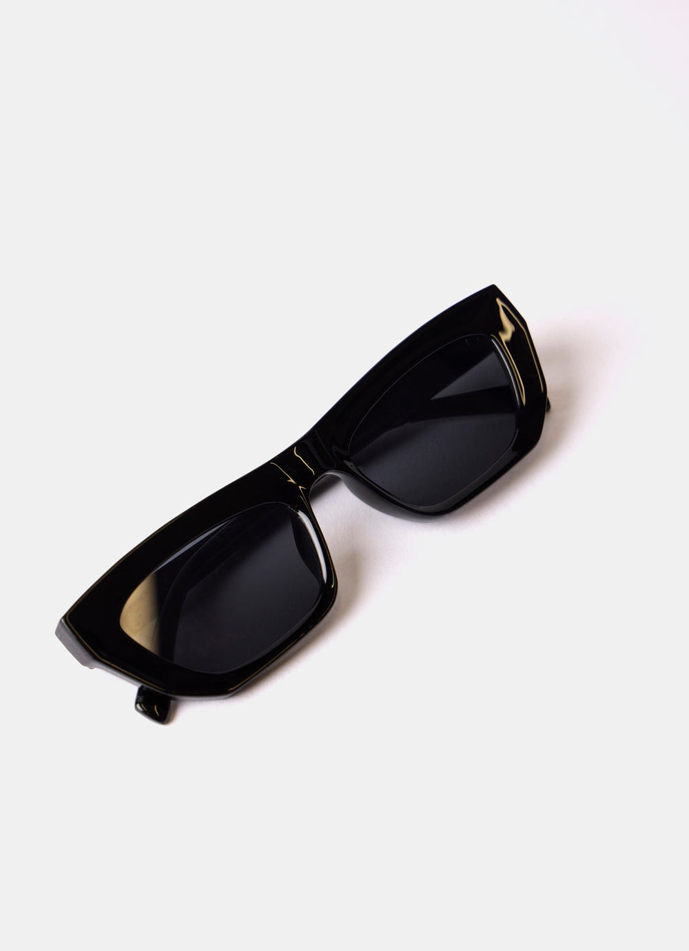 Black Rectangular Sunglasses