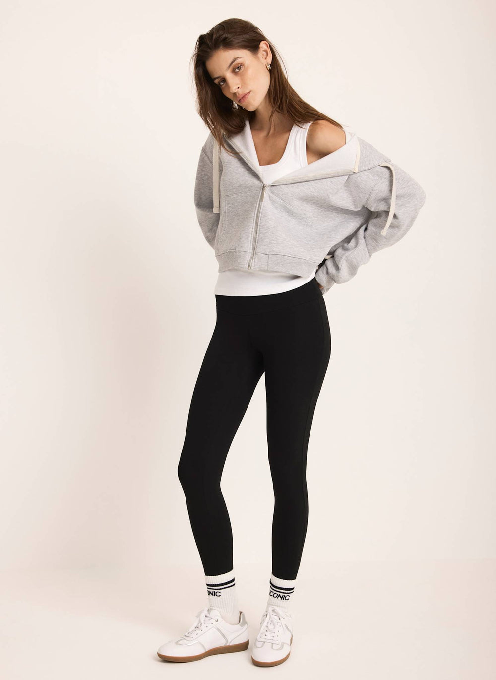 Black Straight Leggings