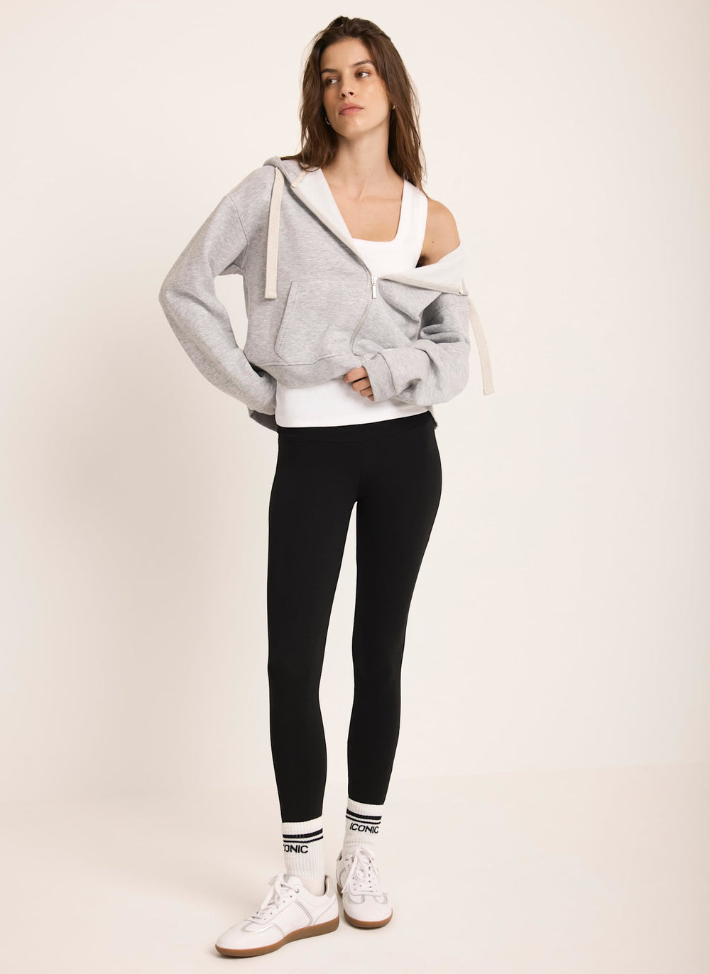 Black Straight Leggings