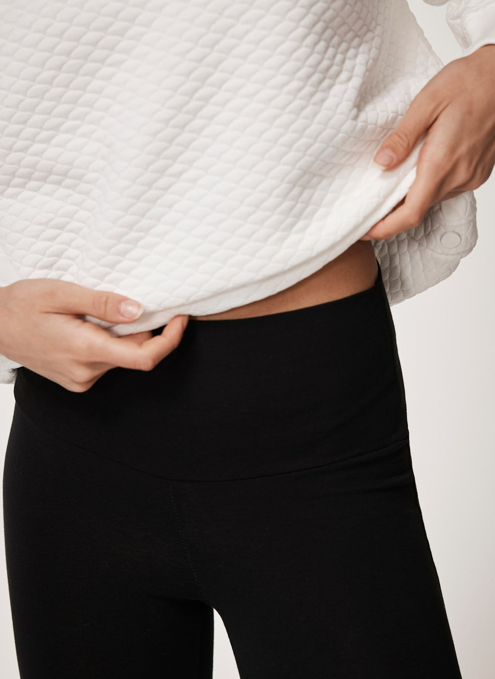 Black Straight Leggings