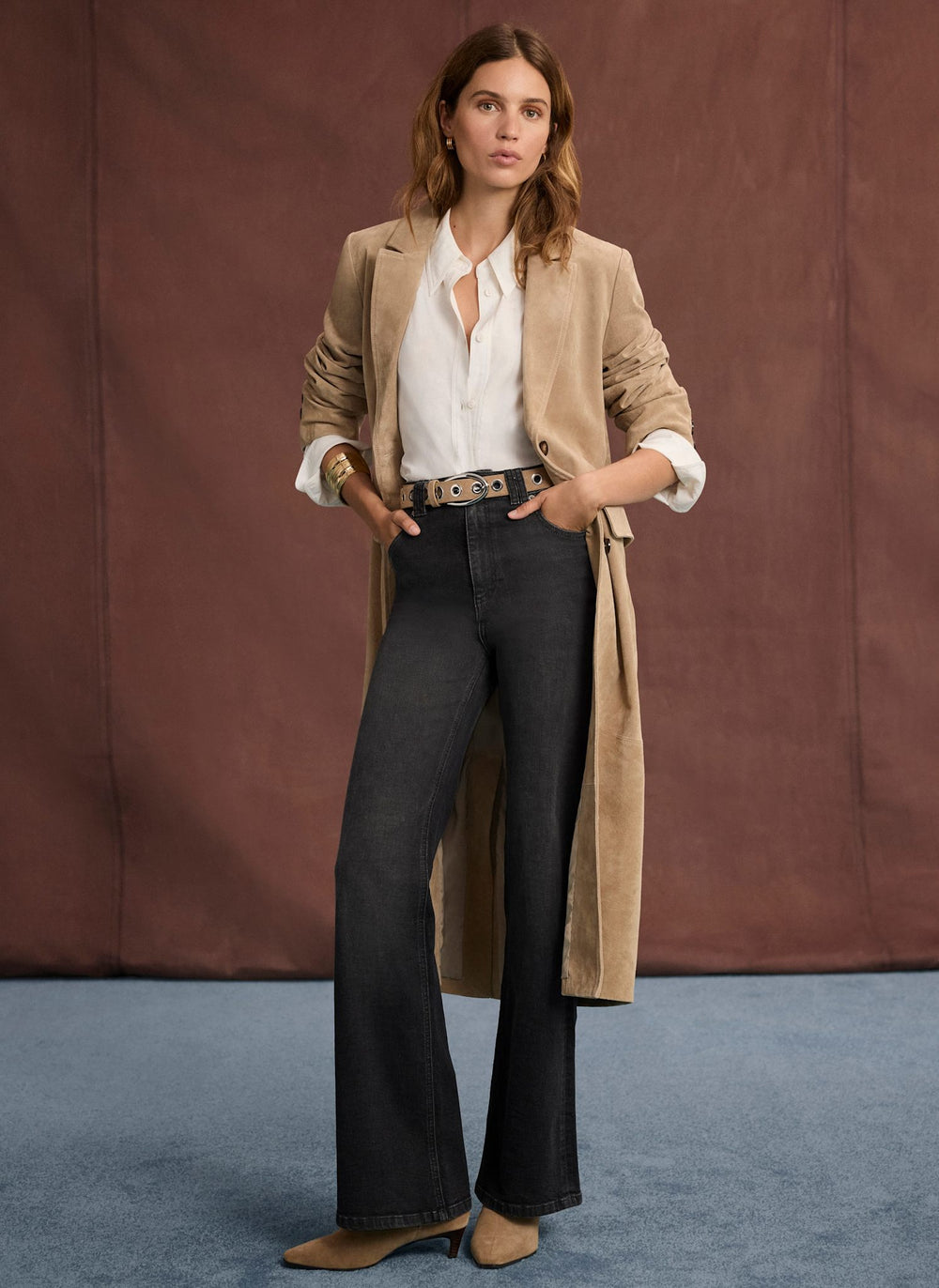 Black Ultimate Flared Jeans