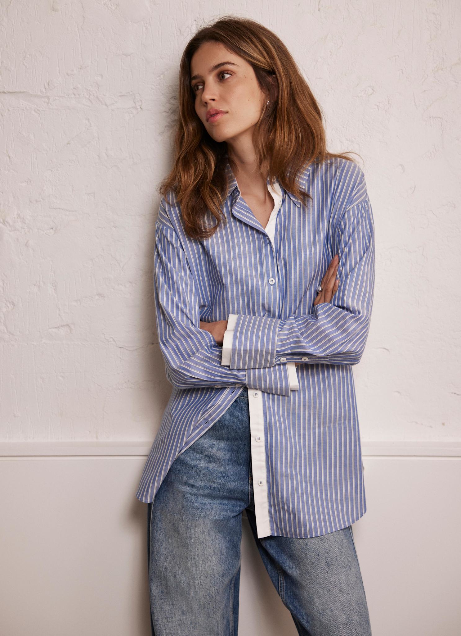 mint velvet striped top