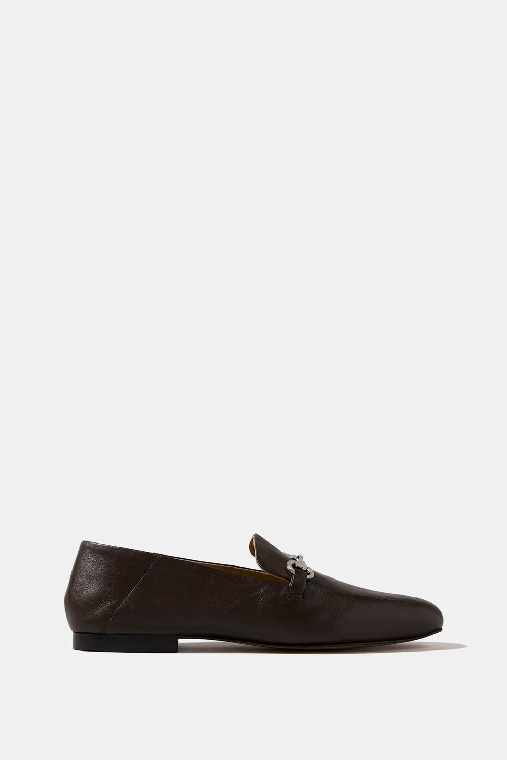 Camille Brown Leather Loafers