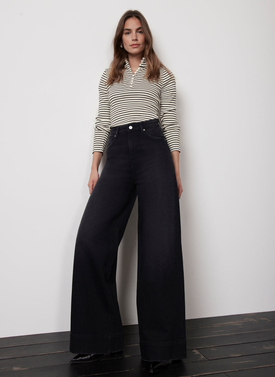 Mint velvet best sale side stripe jeans