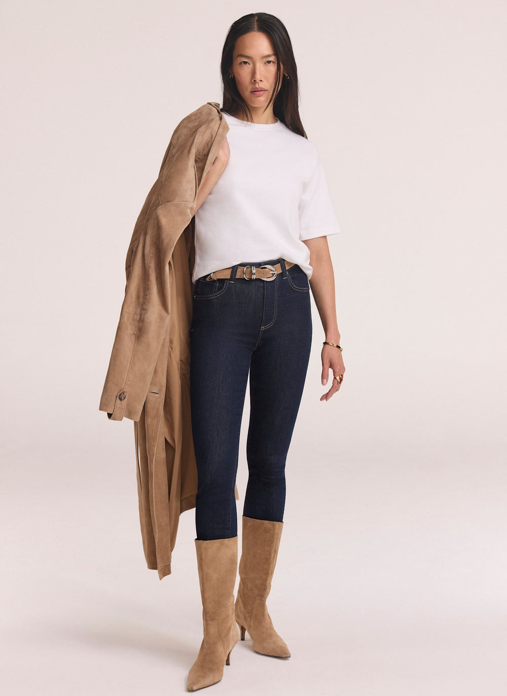 Dark Indigo Sculpting Skinny Jeans