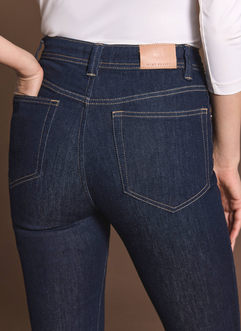 Dark Indigo Sculpting Skinny Jeans