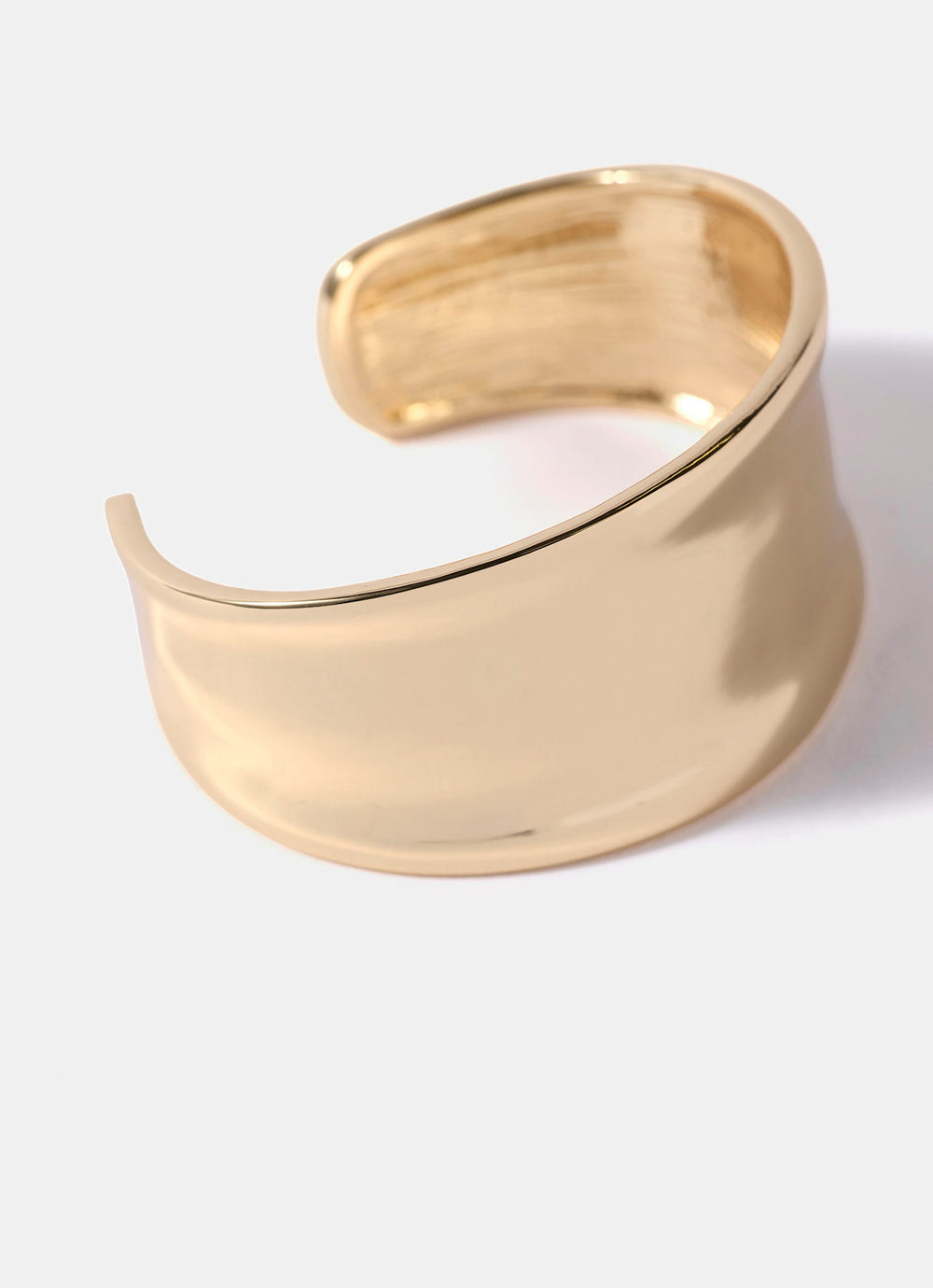 Gold Tone Cuff Bracelet