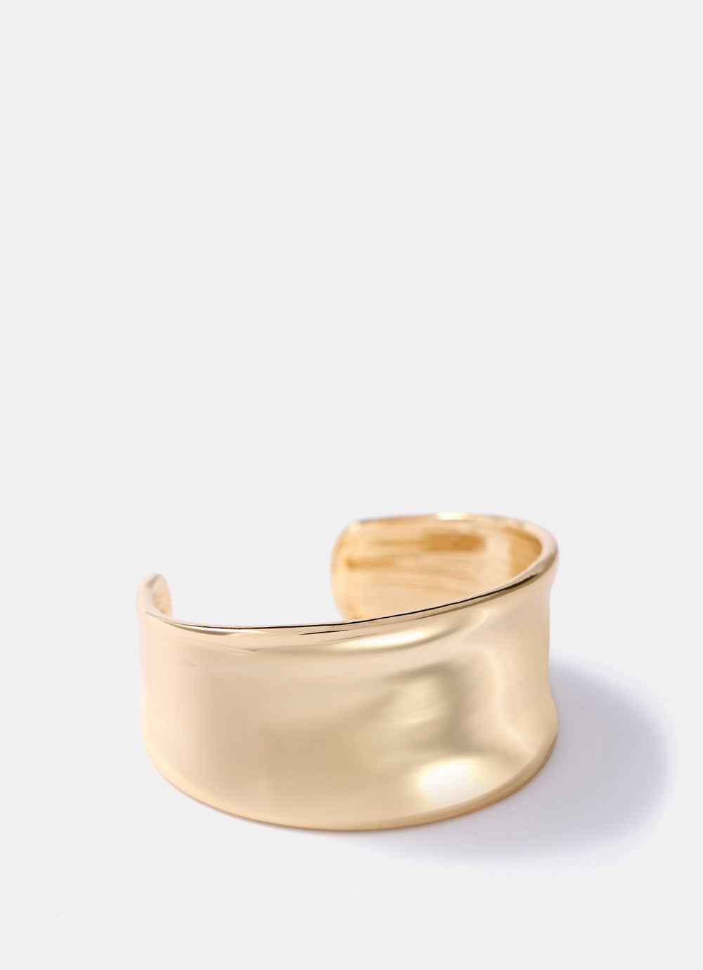 Gold Tone Cuff Bracelet