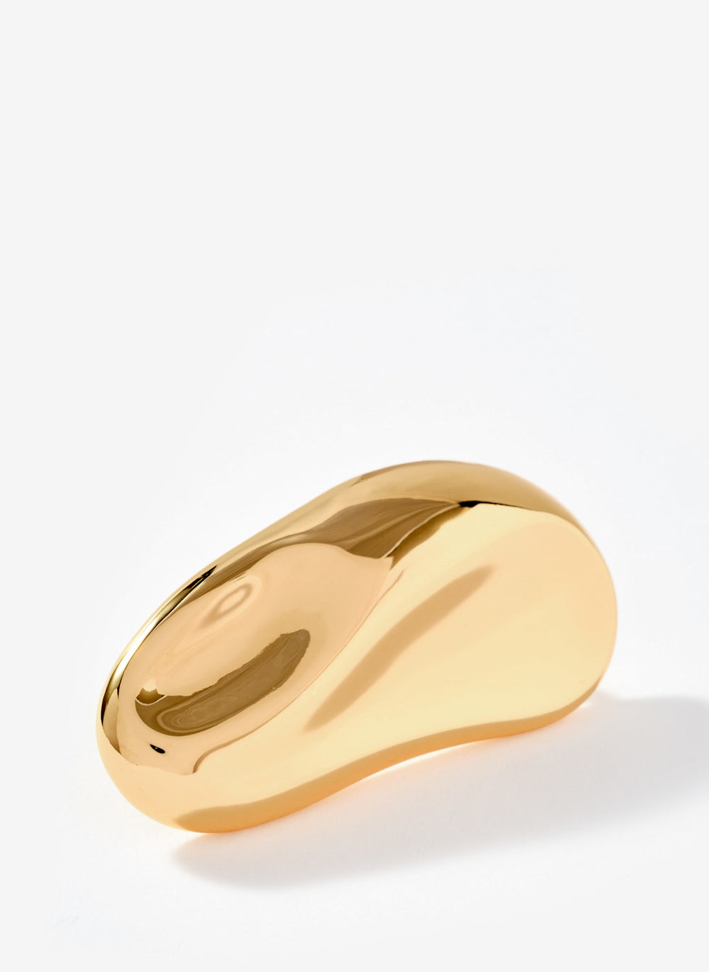 Gold Tone Minimal Brooch