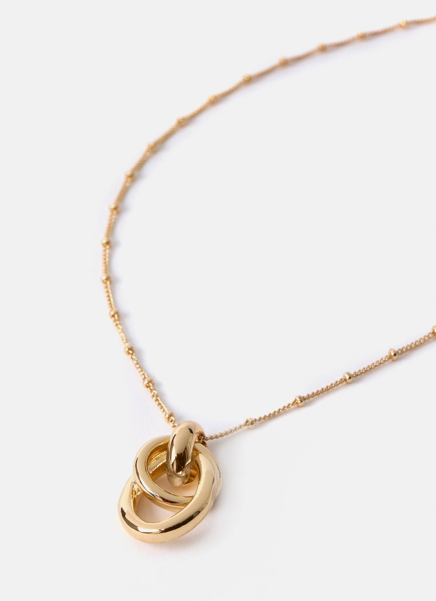 Gold Tone Pendant Necklace – Mint Velvet