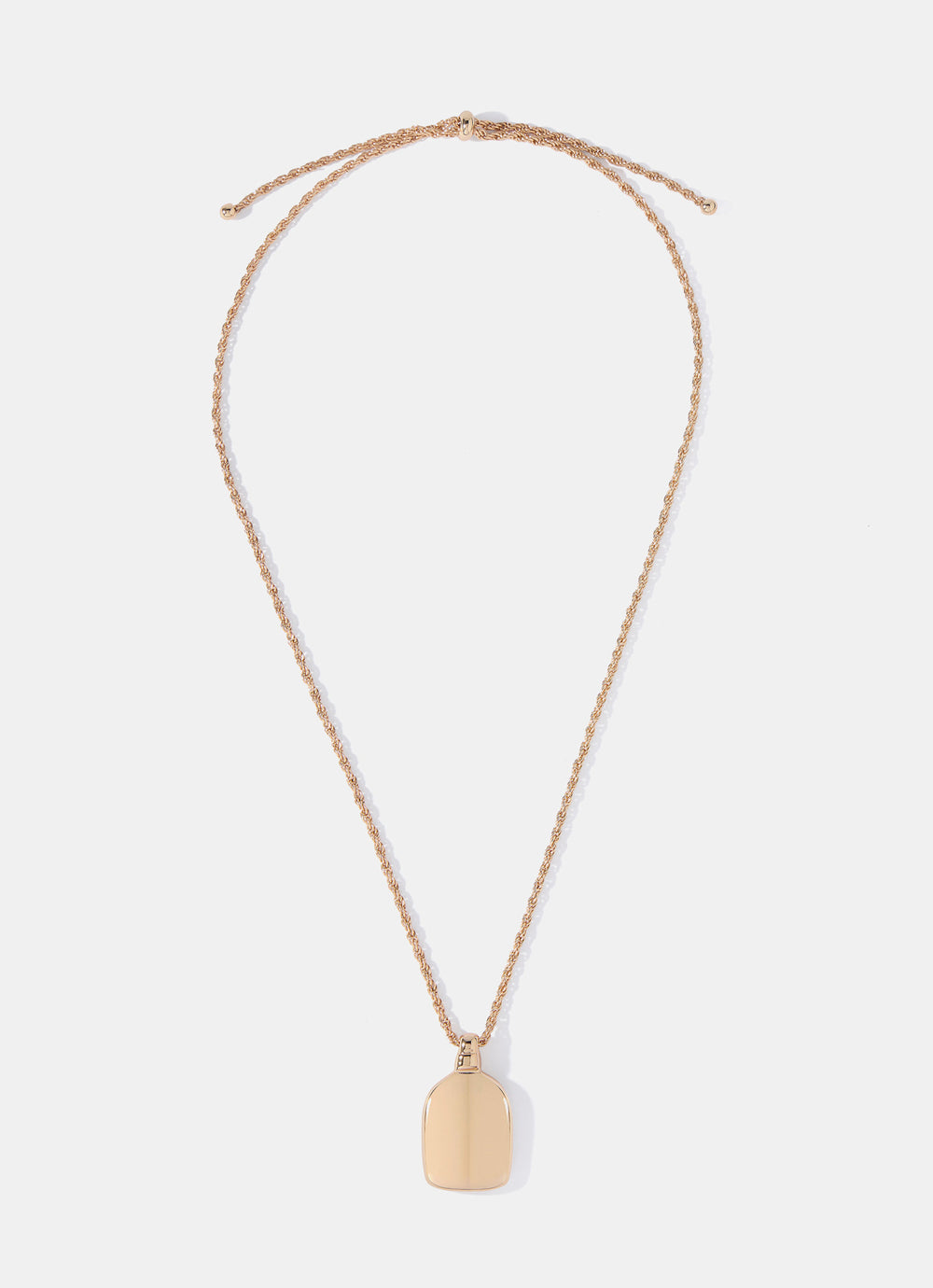 Gold Tone Pendant Necklace