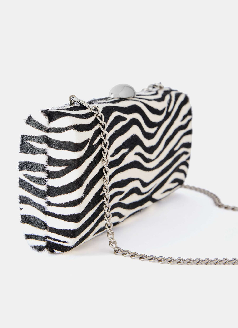 Hope Zebra Print Clutch Bag