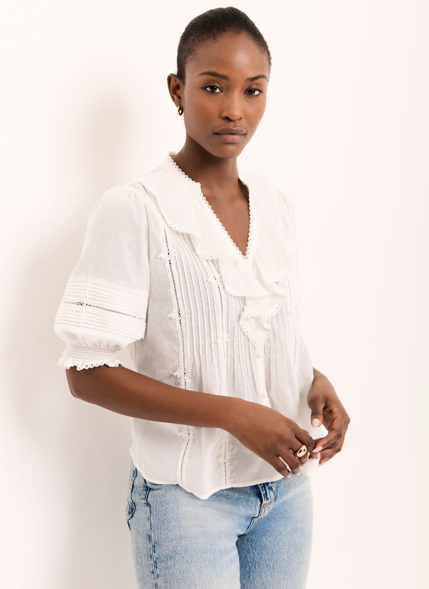 ivory-ruffle-blouse-