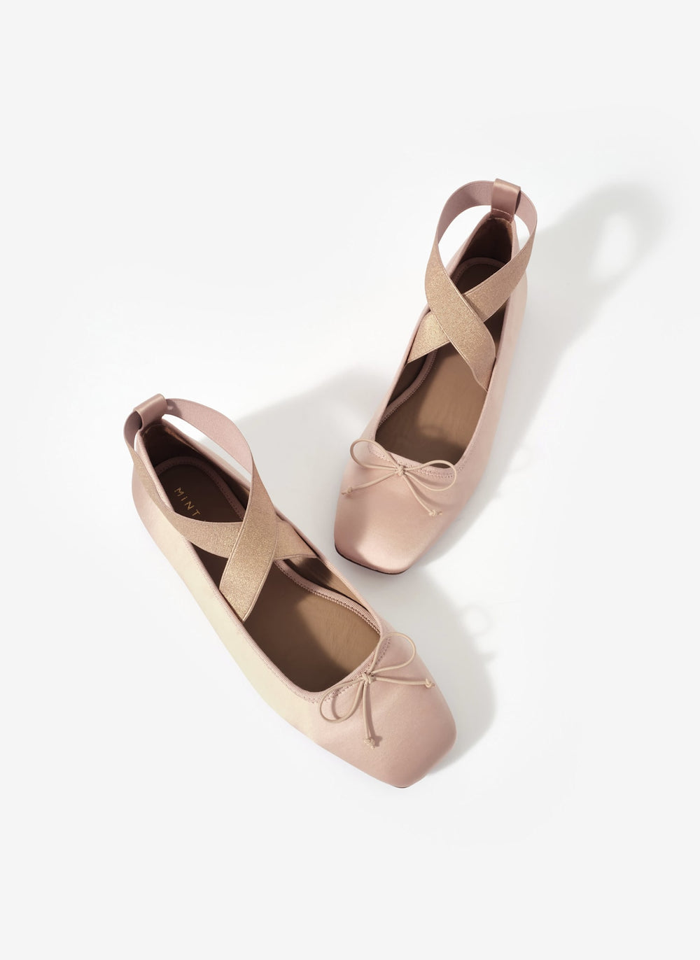 Kallie Pink Strappy Ballet Flats