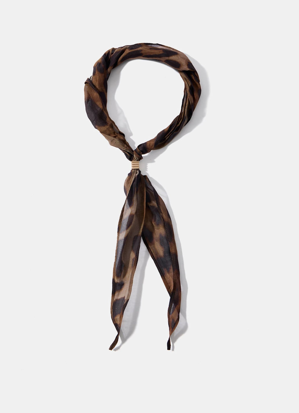 Maddison Animal Print Neck Scarf