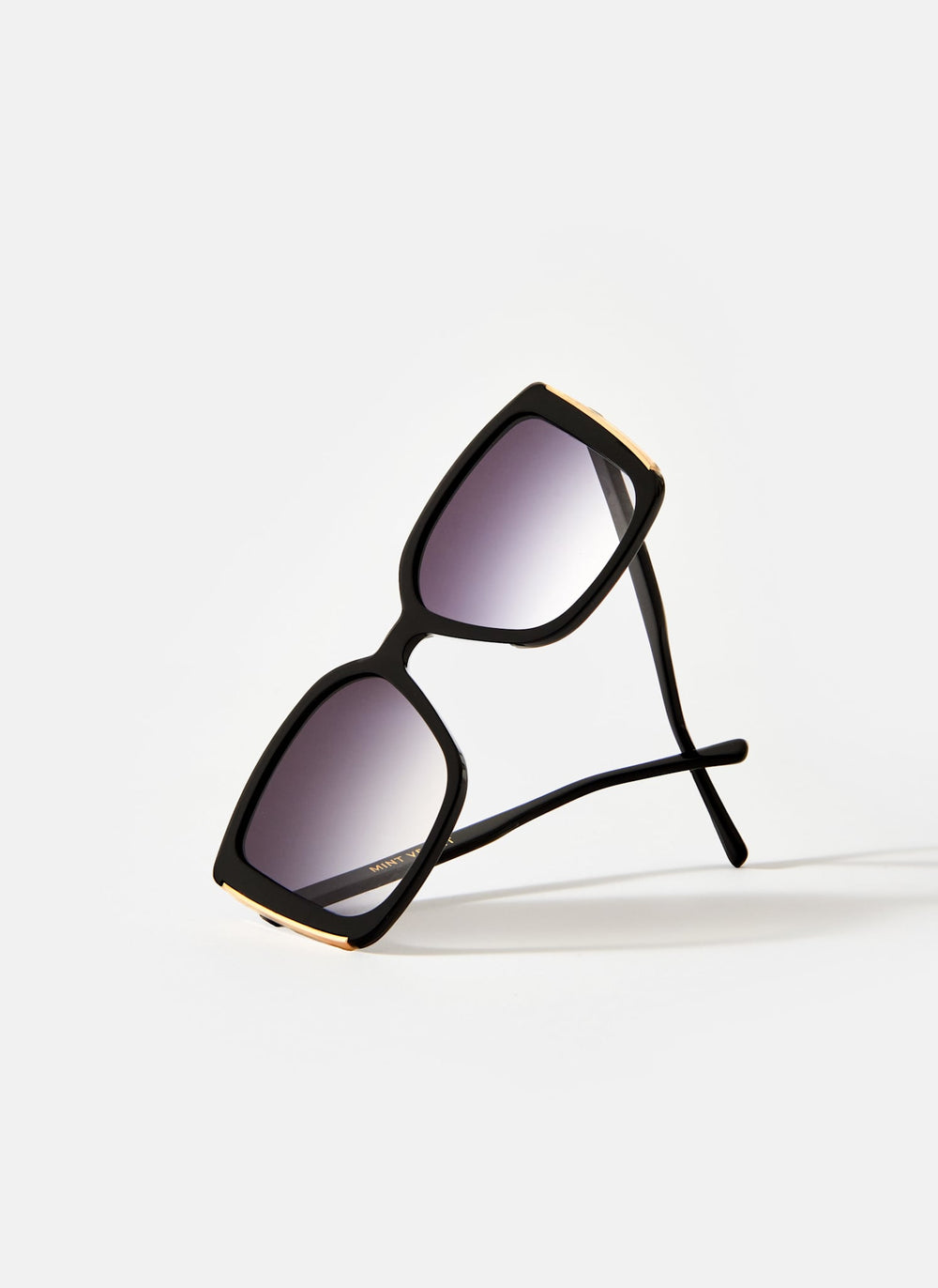 Black Oversized Square Sunglasses