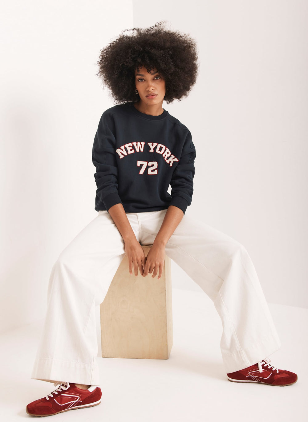 Navy New York Sweatshirt