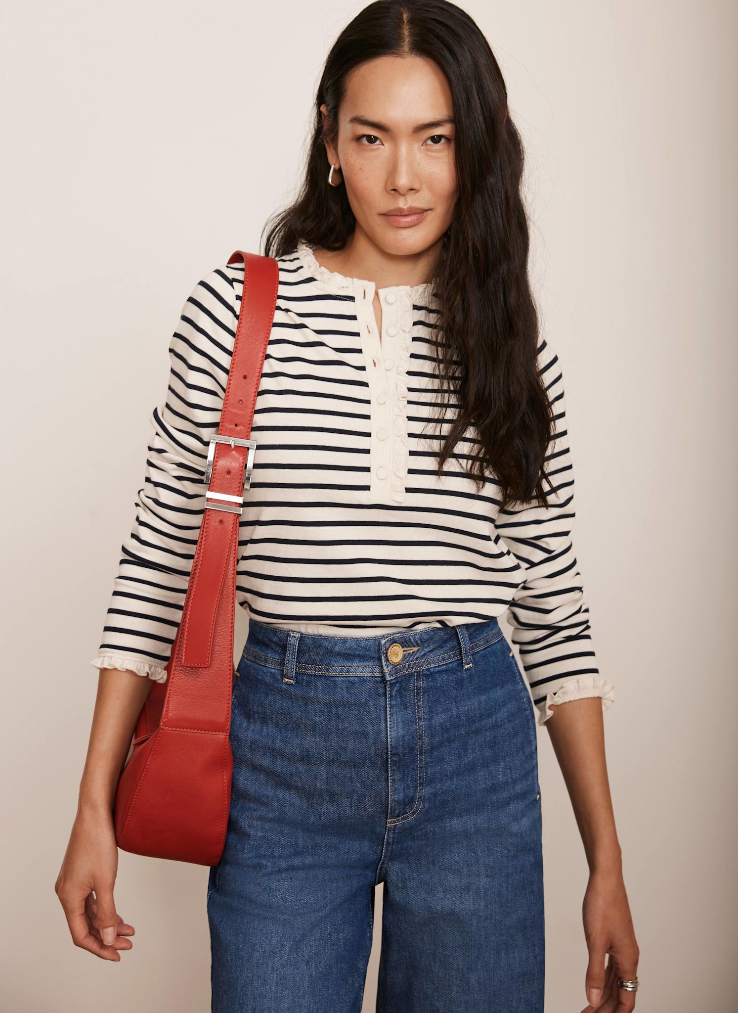 mint velvet striped top