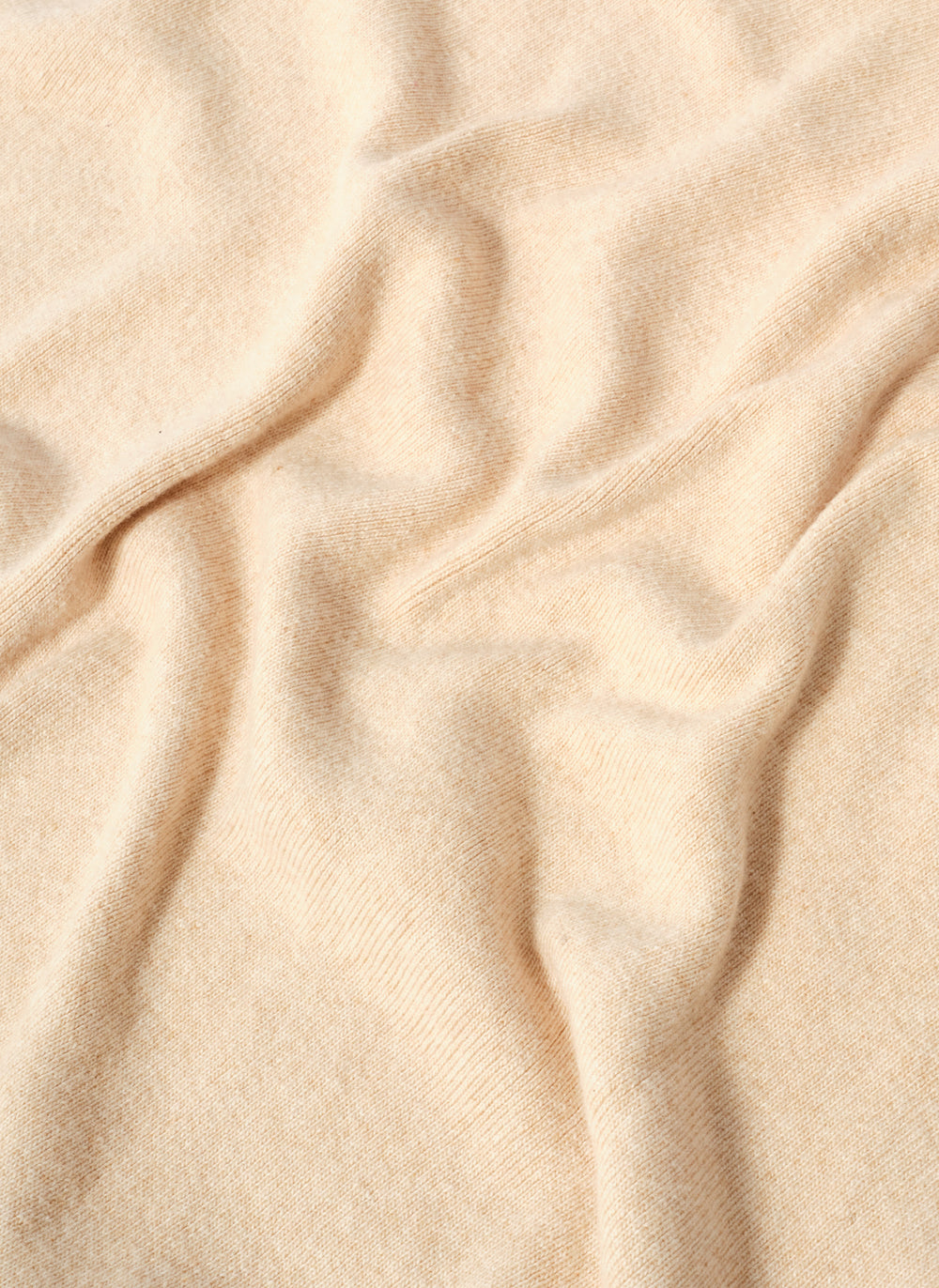 Neutral Triangle Knit Scarf