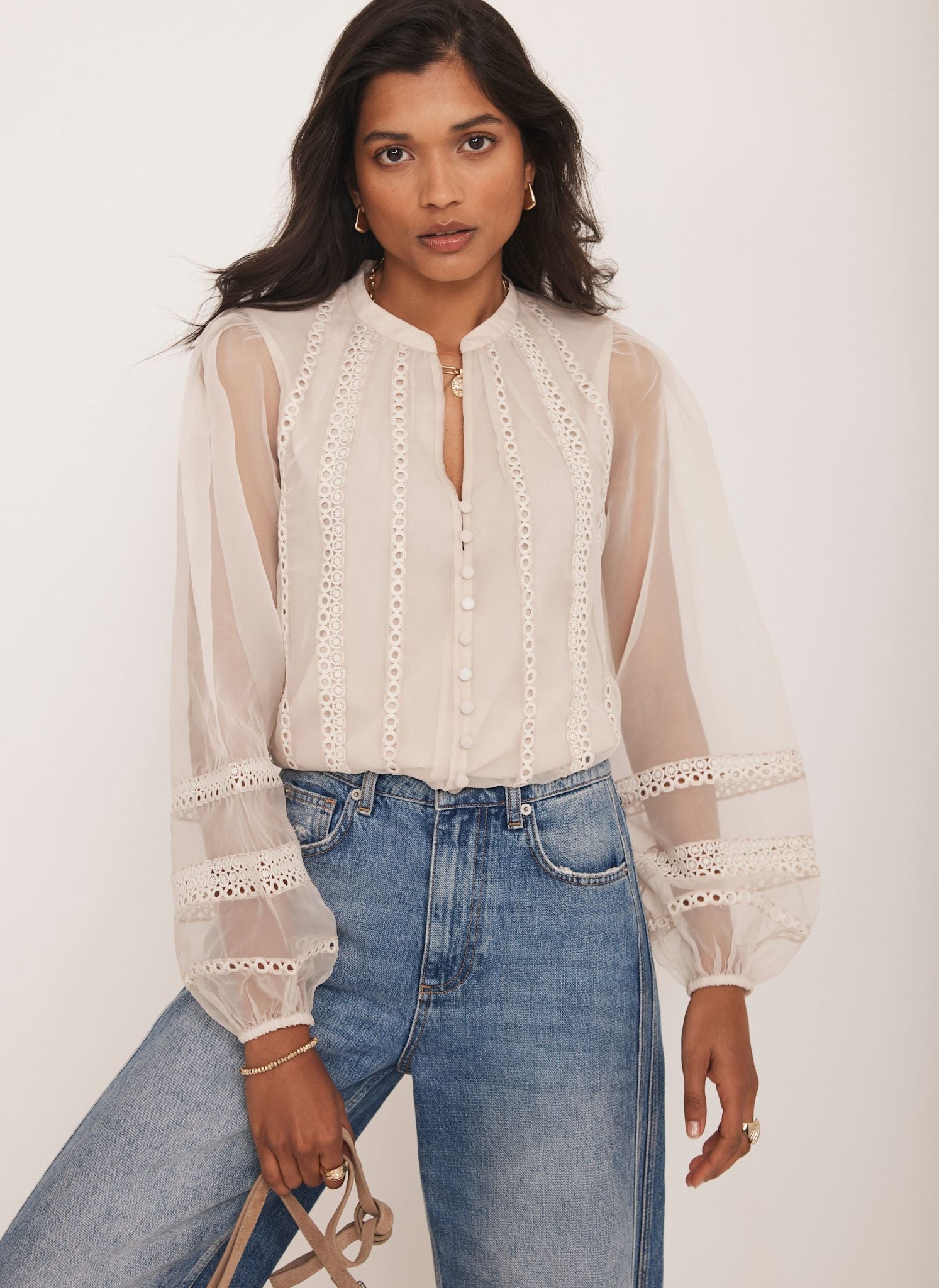 【新品未使用】 Liten Sheer Sculpture Tops Liten Sheer Sculpture Tops