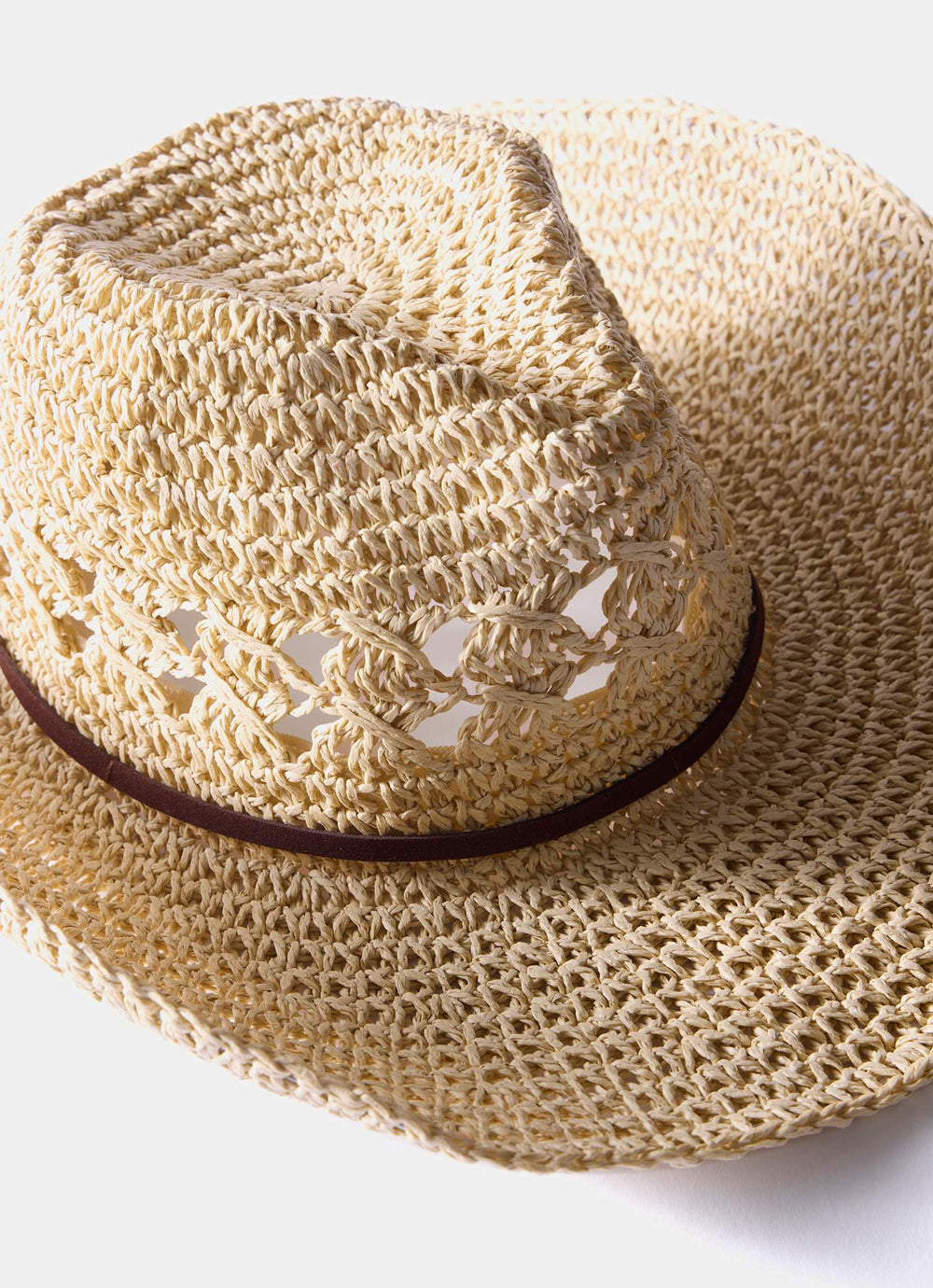 Neutral Straw Cowboy Hat