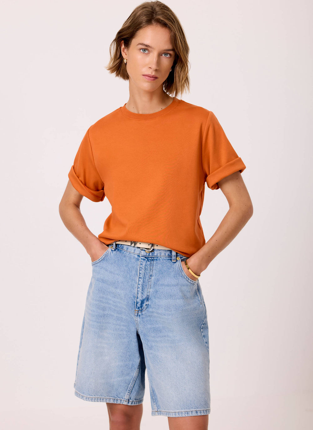 Orange Cotton Ultimate T-Shirt