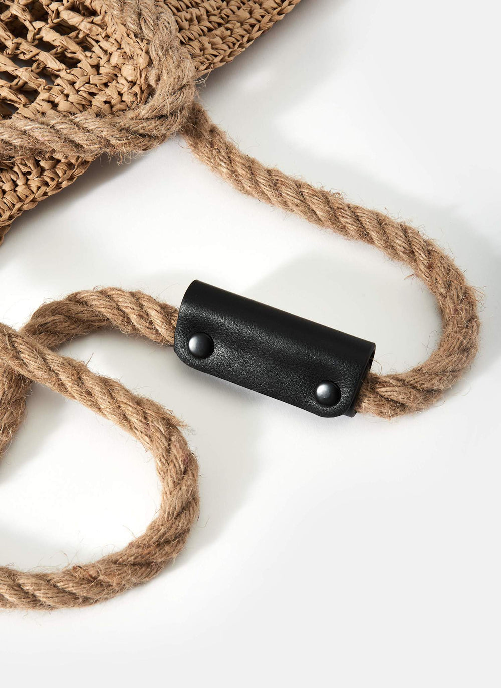 Neutral Woven Tote Bag