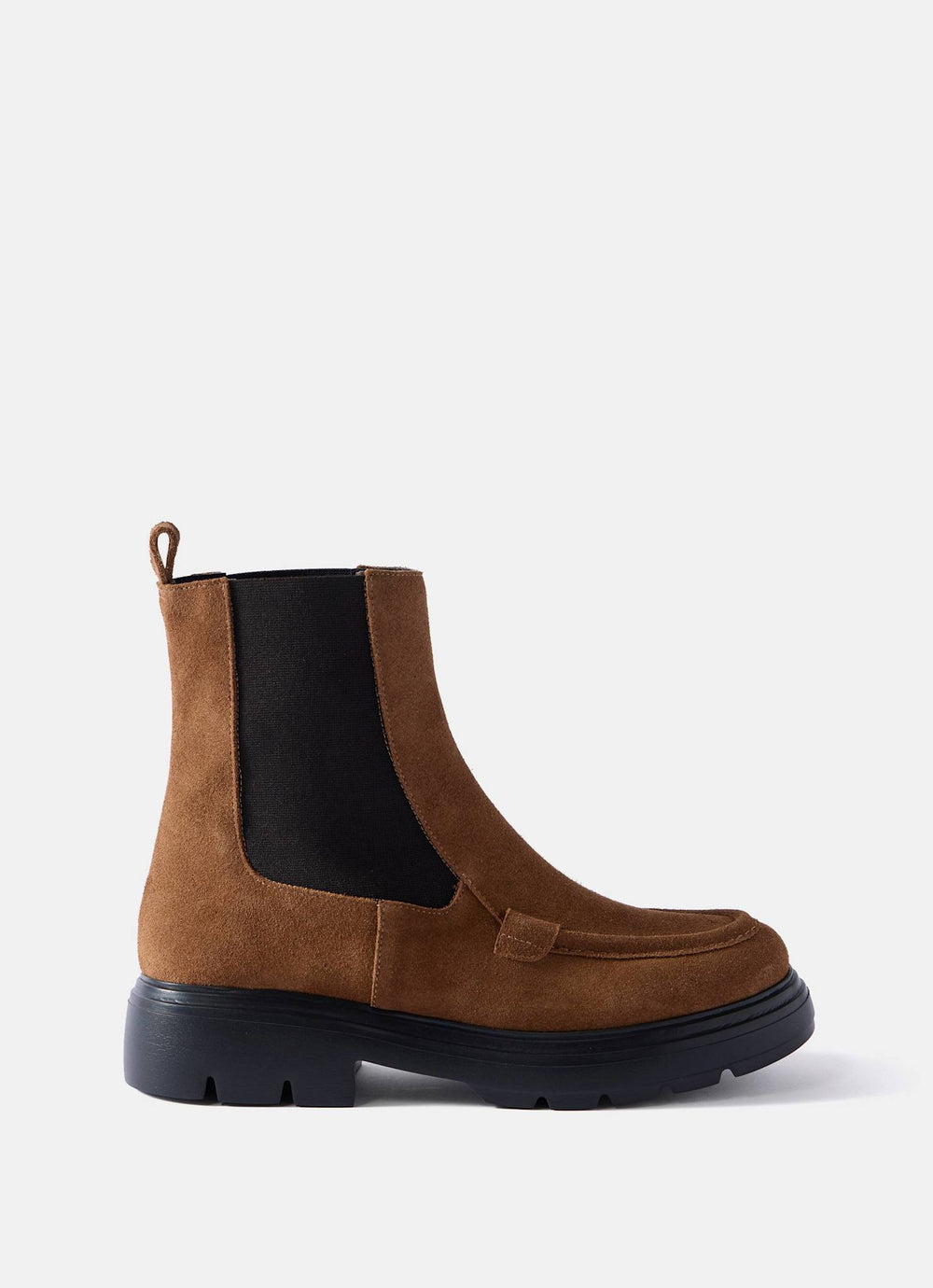 Reece Tan Suede Chelsea Boots
