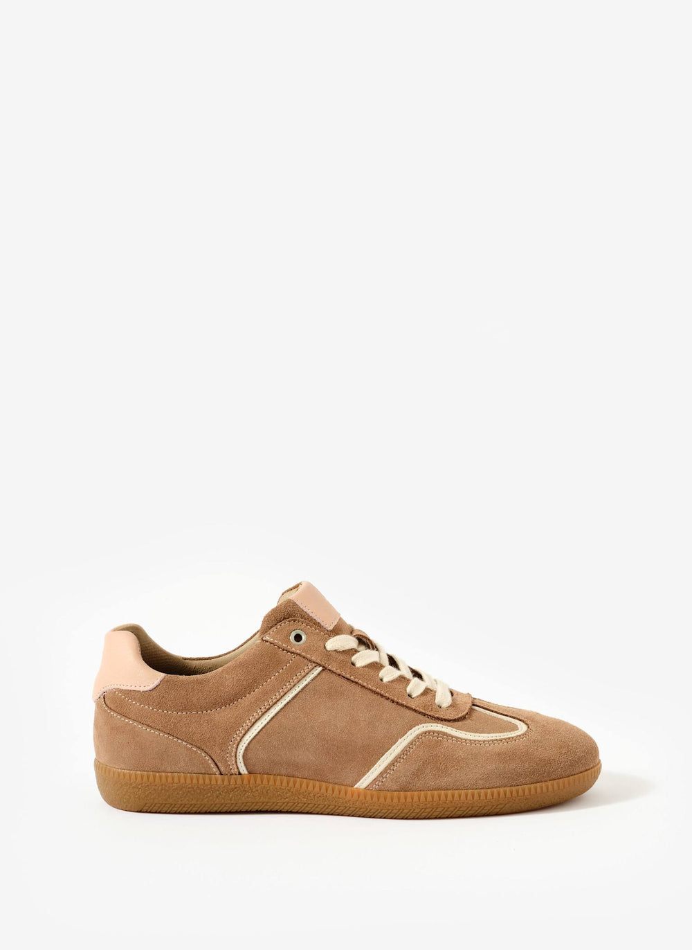 Romy Tan Suede Trainer