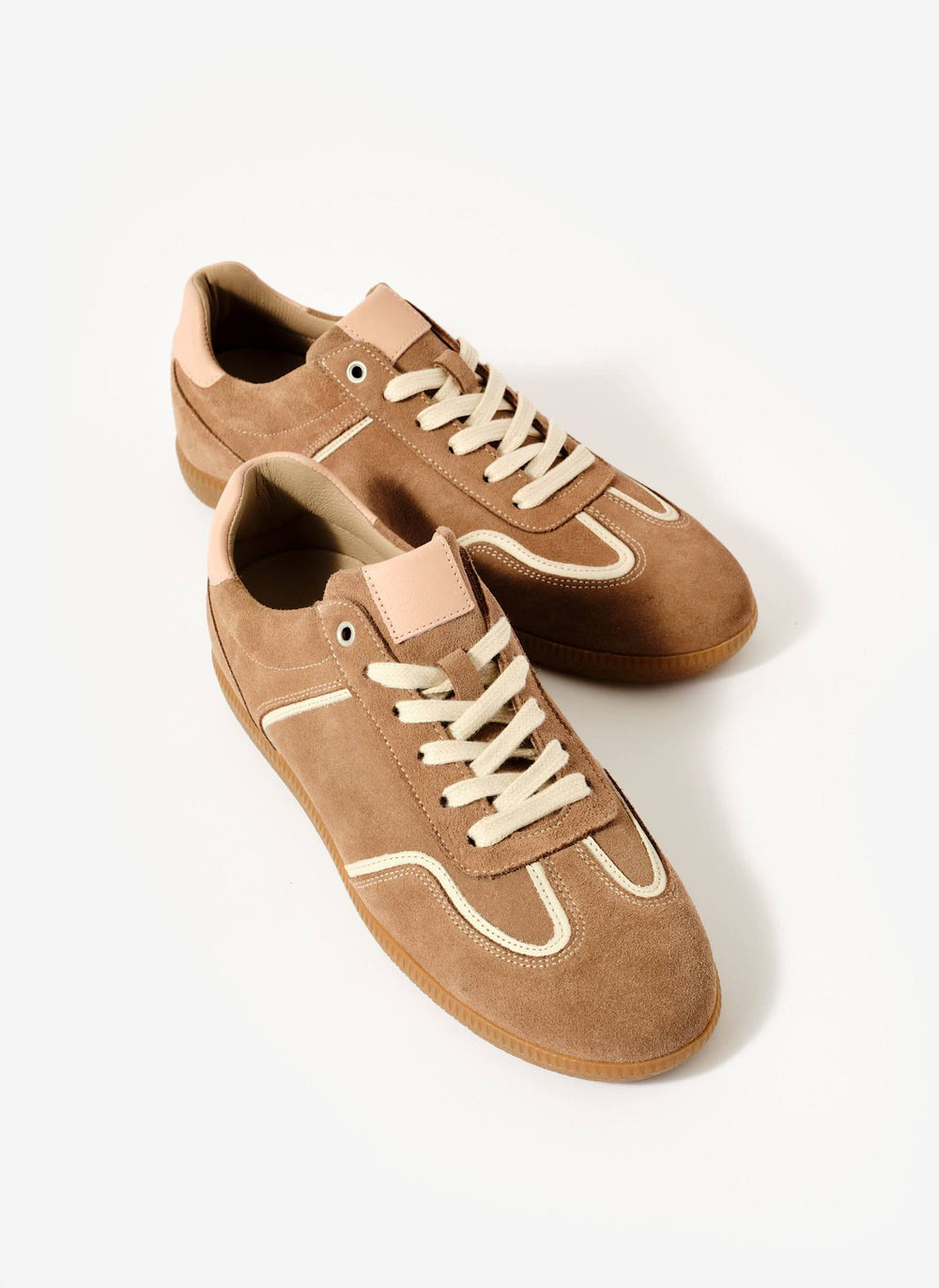 Romy Tan Suede Trainer