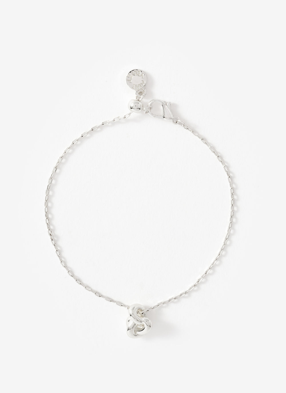 Silver Plated Knot Bracelet