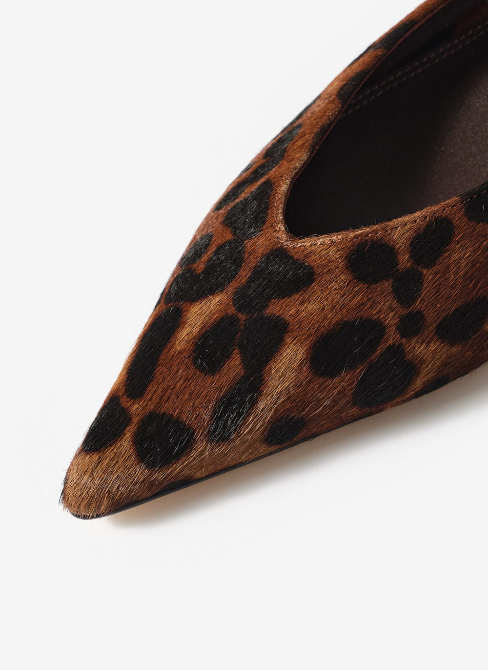 Skye Leopard Print Slingback Court Heels