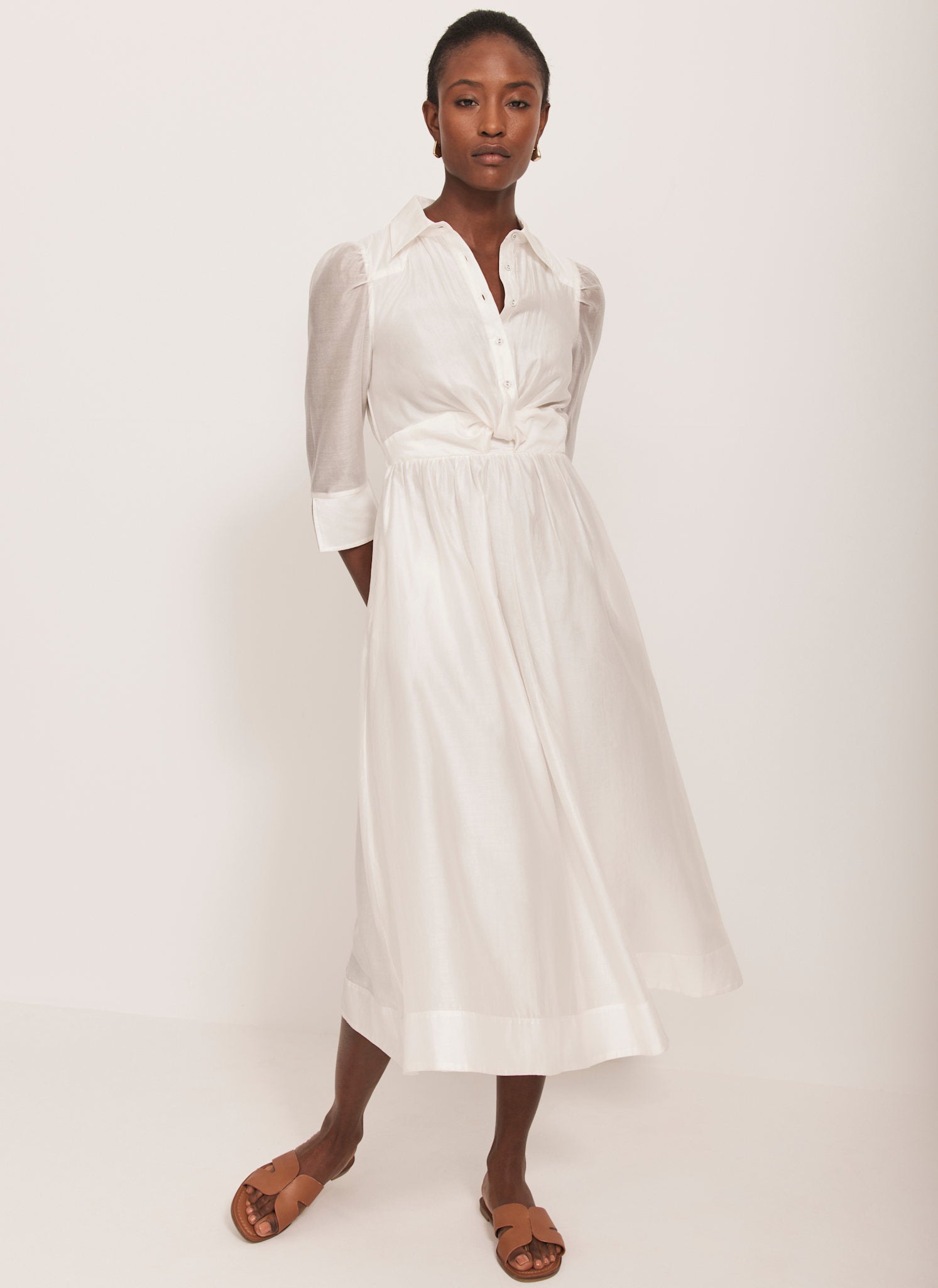 mint velvet white shirt