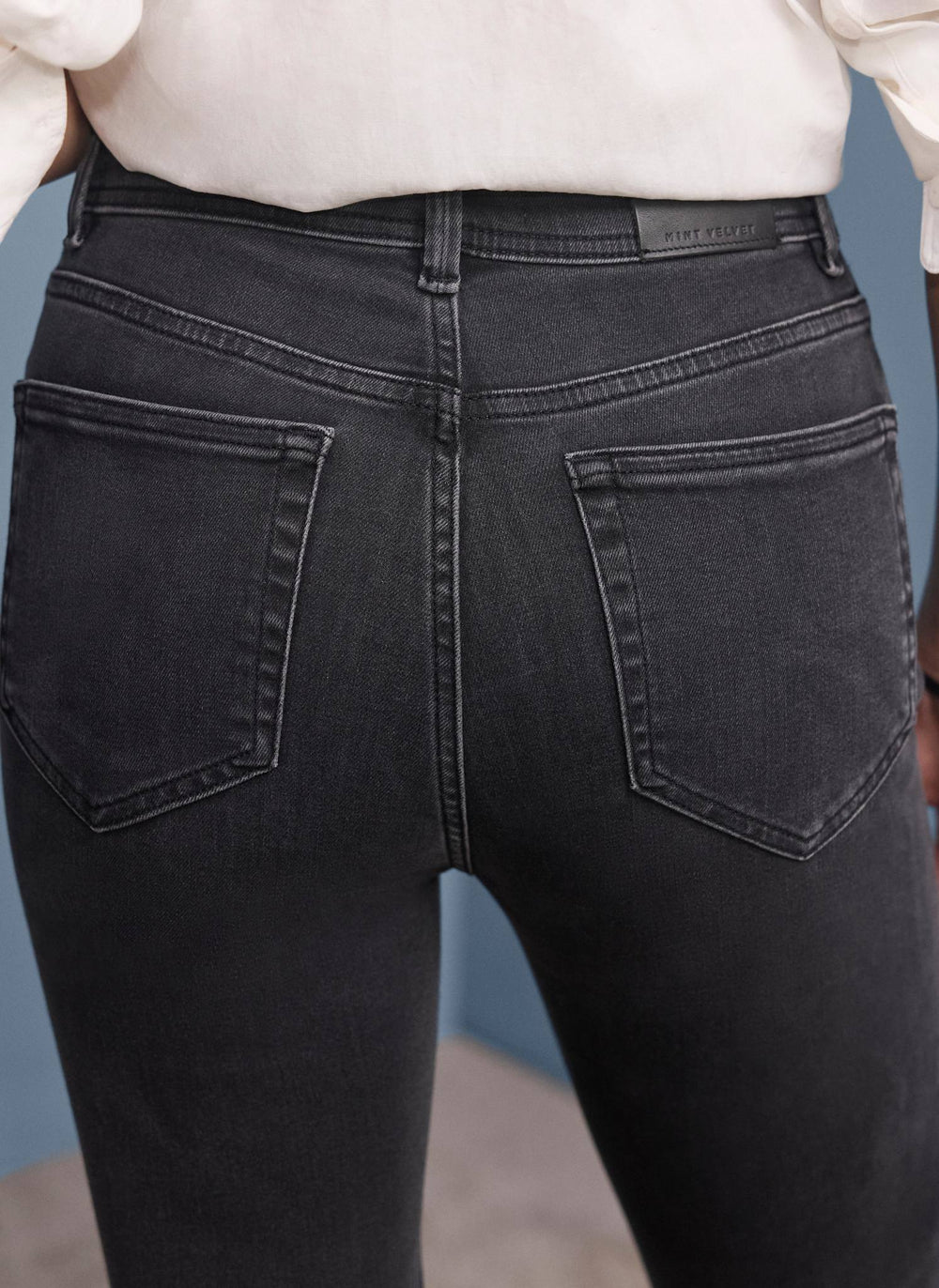 Washed Black Sculpting Skinny Jeans