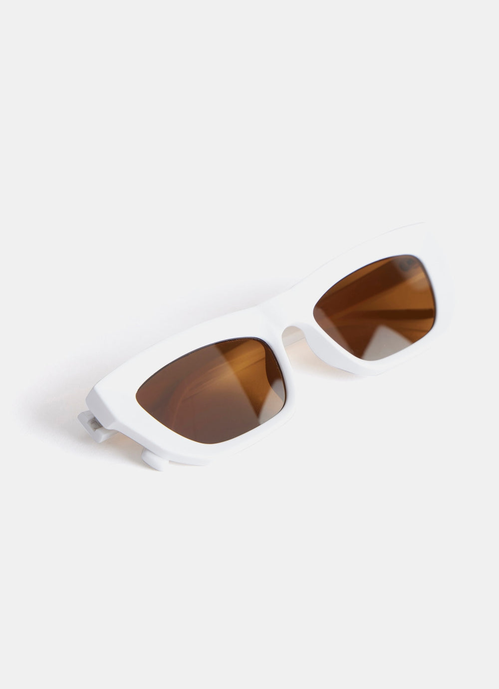 White Square Sunglasses