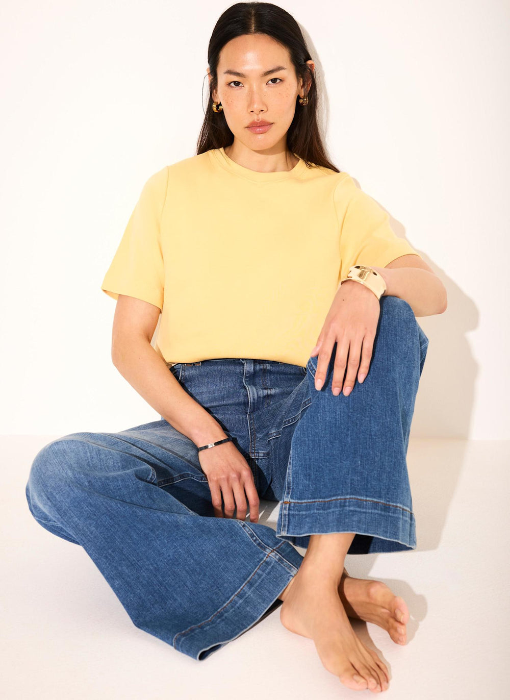 Yellow Cotton Ultimate T-Shirt