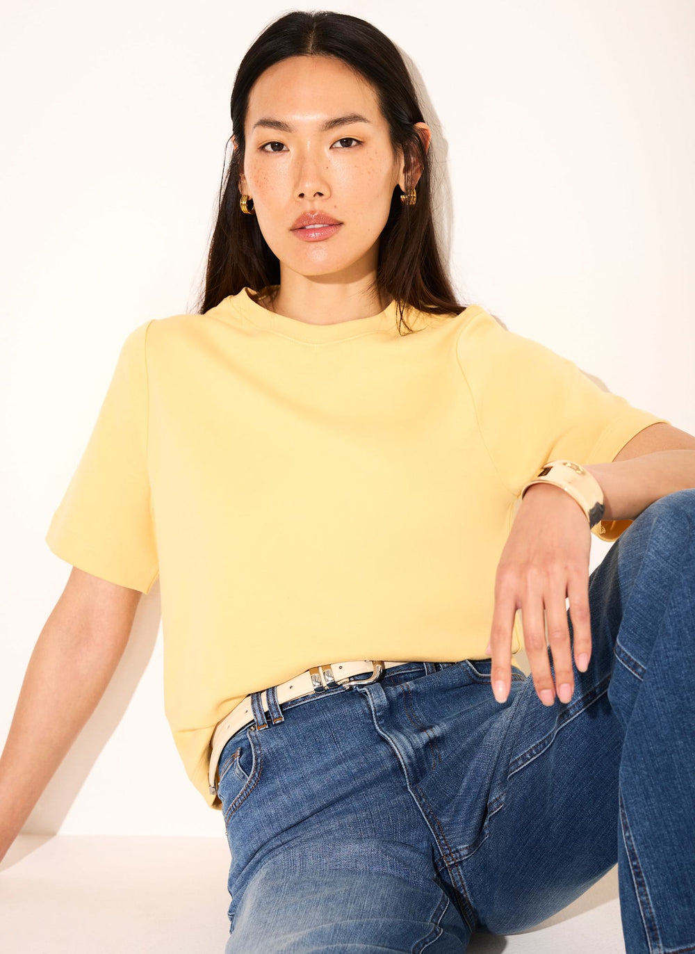 Yellow Cotton Ultimate T-Shirt