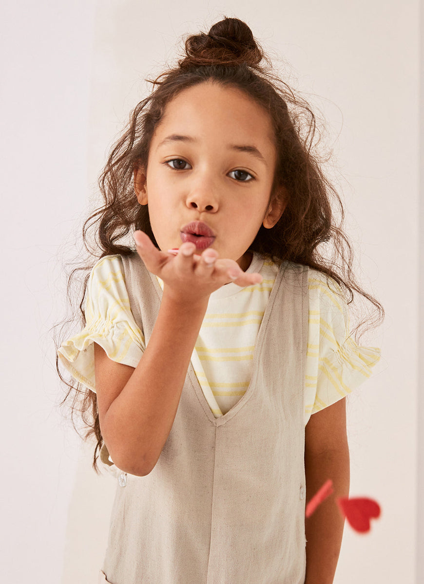 Beige TShirt & Jumpsuit Set Mint Velvet