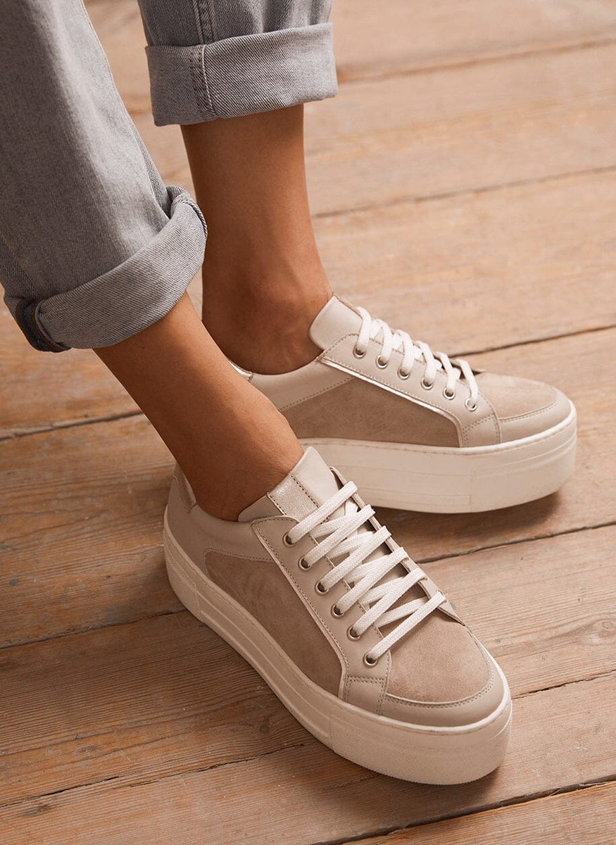 Belle Metallic Detail Trainers Mint Velvet belle-metallic-detail-trainers-mint-velvet