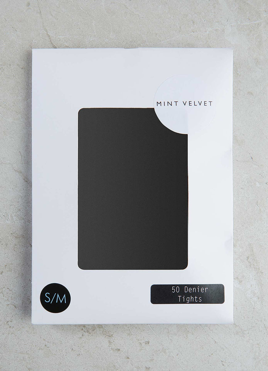 Black 50 Denier Tights – Mint Velvet