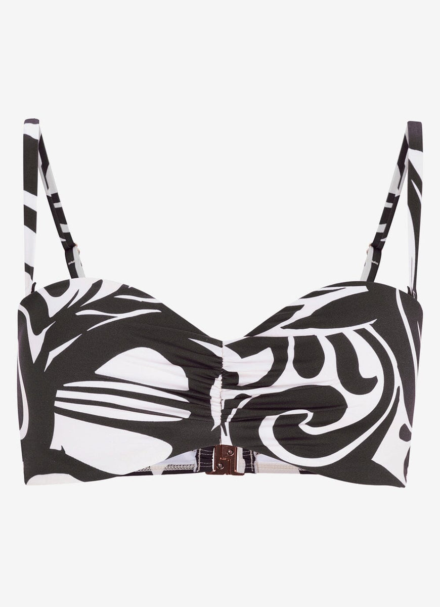 Caroline Bandeau Bikini Top Mint Velvet