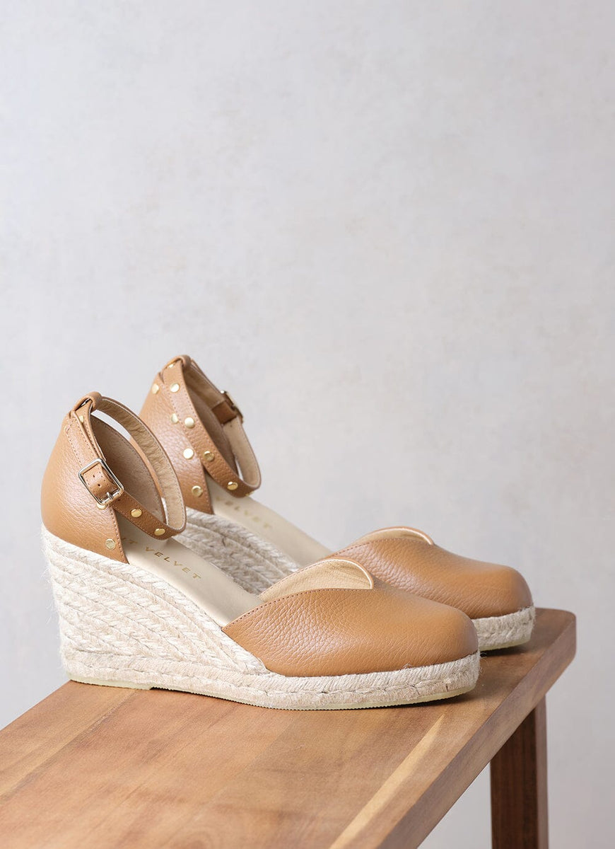 Cheryl Tan Espadrille Heels Mint Velvet